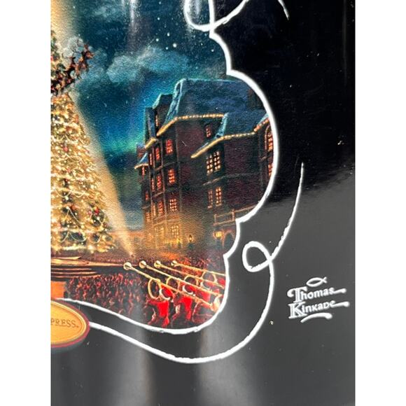 SET of 2 VTG 2014 Thomas Kinkade Polar Express Mugs - Picture 3 of 5